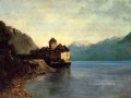 Chateau du Chillon pintor realista Gustave Courbet